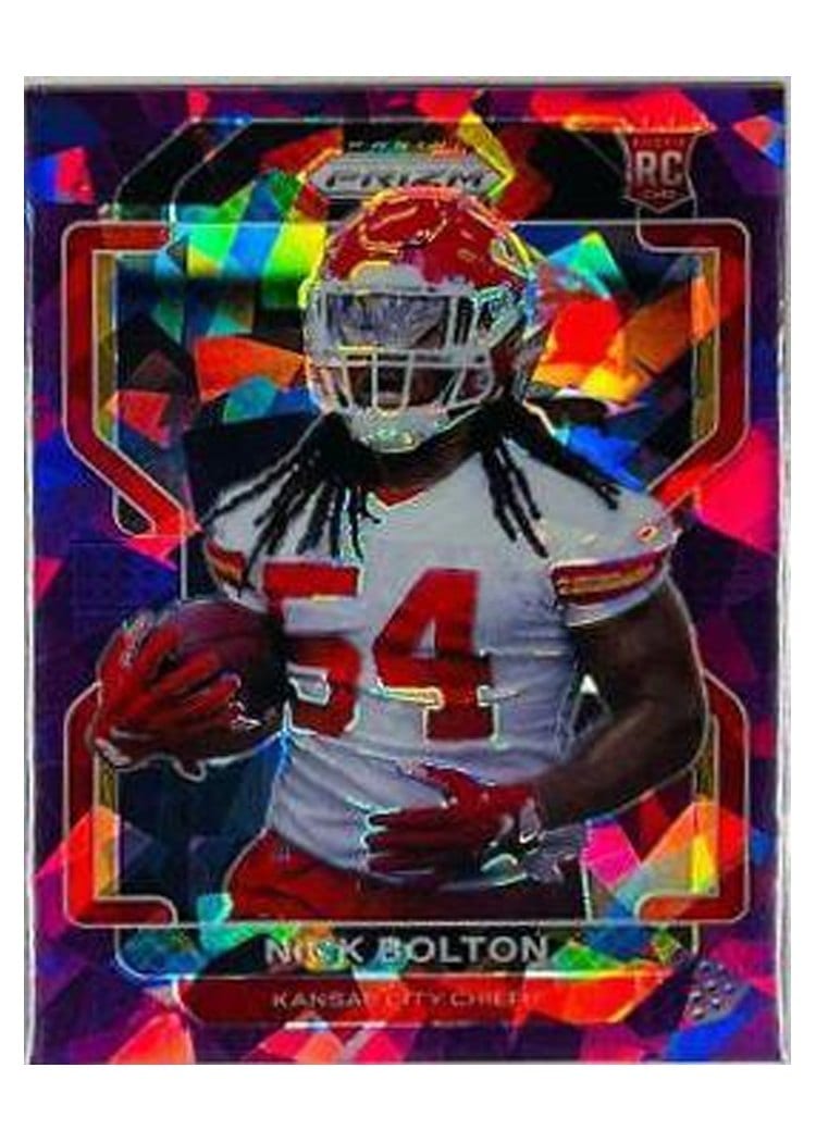 2021 Panini Prizm Base Set Nick Bolton #390 card