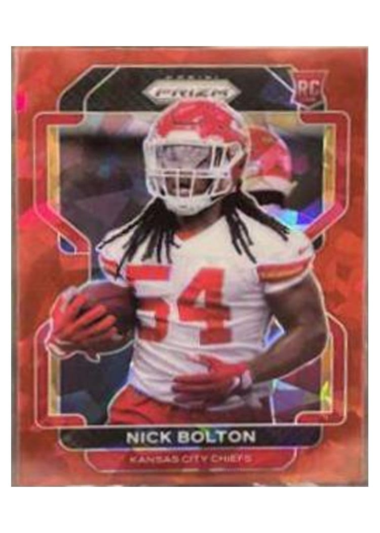 2021 Panini Prizm Base Set Nick Bolton #390 card