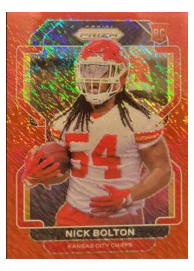2021 Panini Prizm Base Set Nick Bolton #390 card