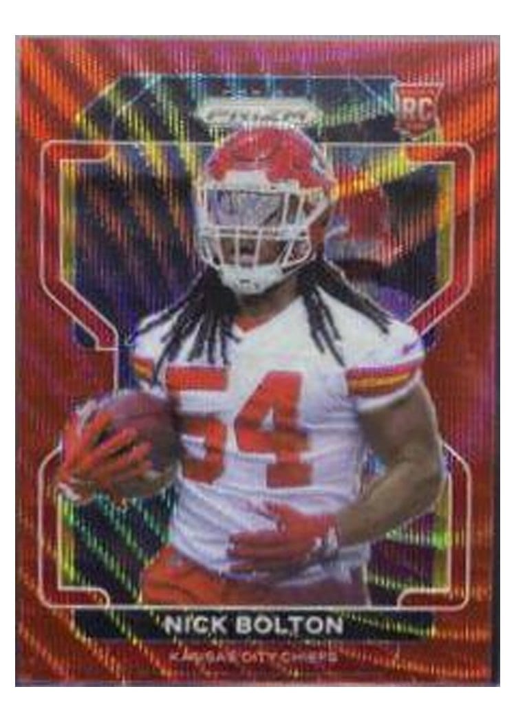2021 Panini Prizm Base Set Nick Bolton #390 card