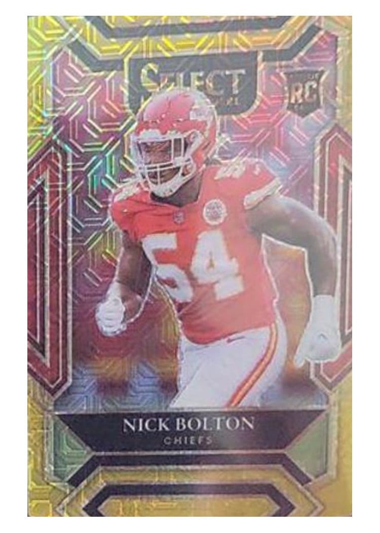 2021 Panini Select Base Set Nick Bolton #291 card