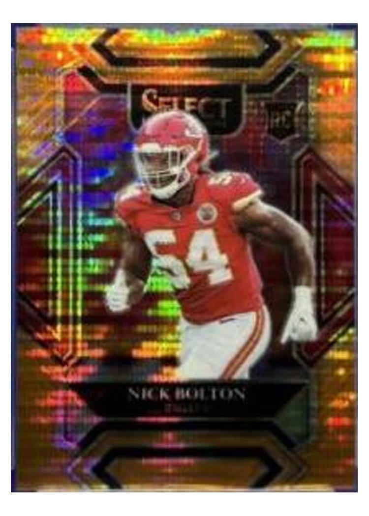 2021 Panini Select Base Set Nick Bolton #291 card
