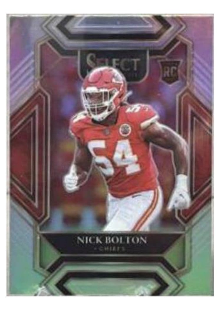 2021 Panini Select Base Set Nick Bolton Silver #291 card