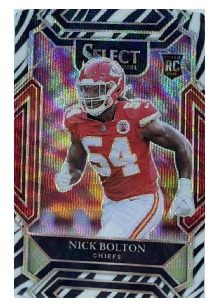 2021 Panini Select Base Set Nick Bolton #291 card