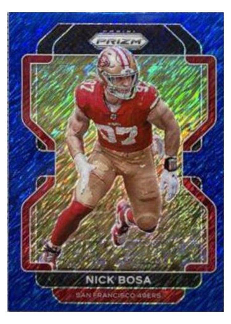 2021 Panini Prizm Base Set Nick Bosa #58 card