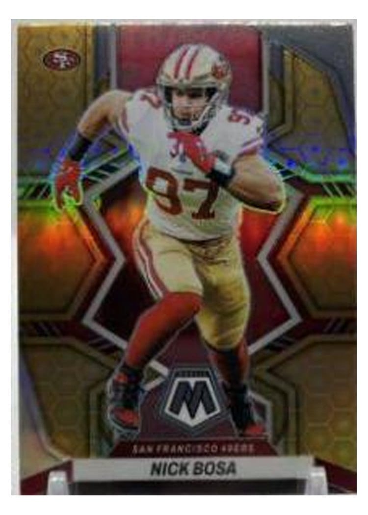 2022 Panini Mosaic Base Set Nick Bosa #180 card