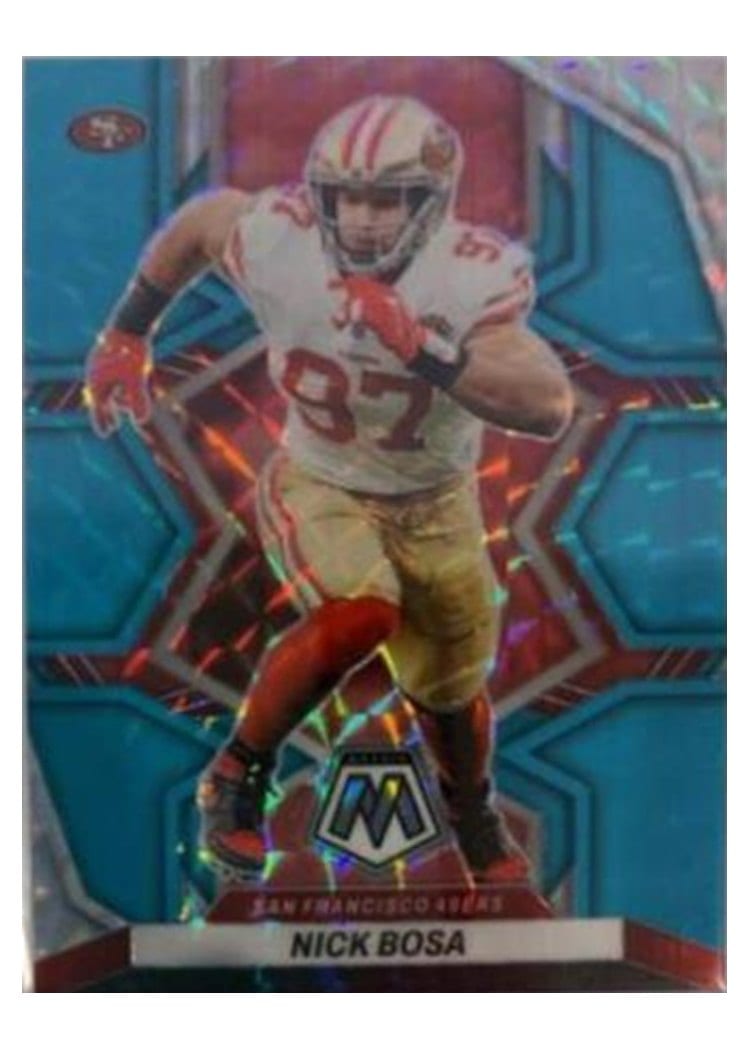 2022 Panini Mosaic Base Set Nick Bosa #180 card
