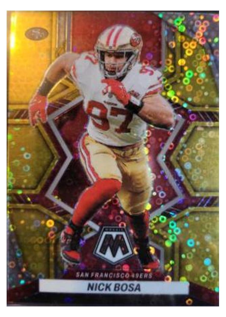 2022 Panini Mosaic Base Set Nick Bosa #180 card