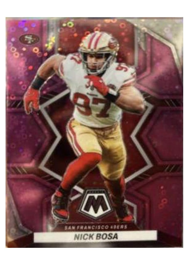 2022 Panini Mosaic Base Set Nick Bosa #180 card