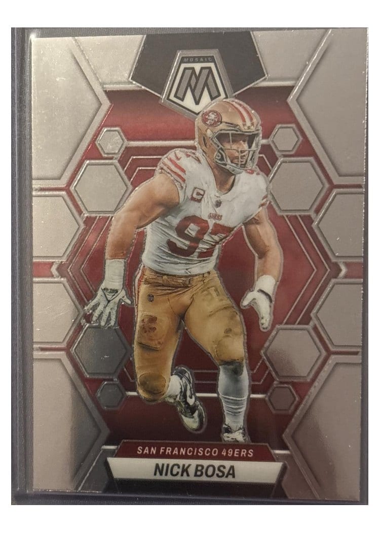 2023 Panini Mosaic Base Set Nick Bosa #216 card