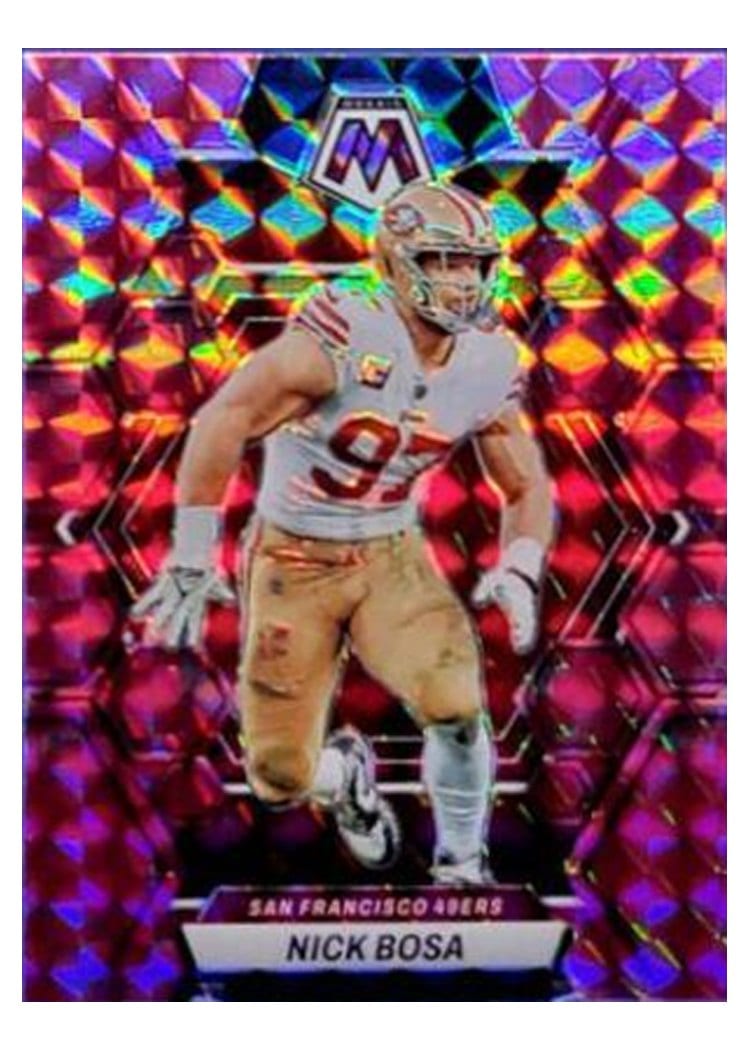 2023 Panini Mosaic Base Set Nick Bosa #216 card