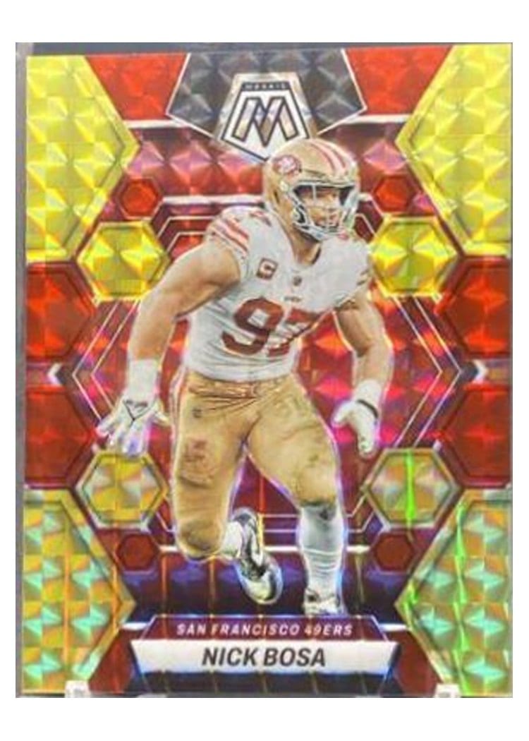 2023 Panini Mosaic Base Set Nick Bosa #216 card
