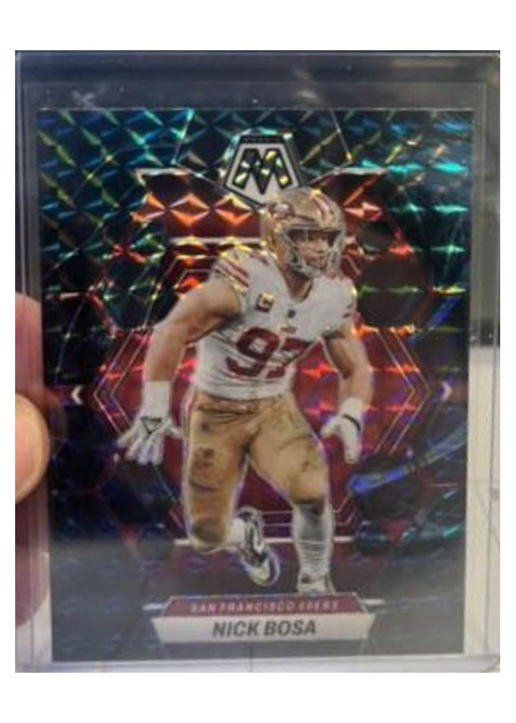 2023 Panini Mosaic Base Set Nick Bosa #216 card