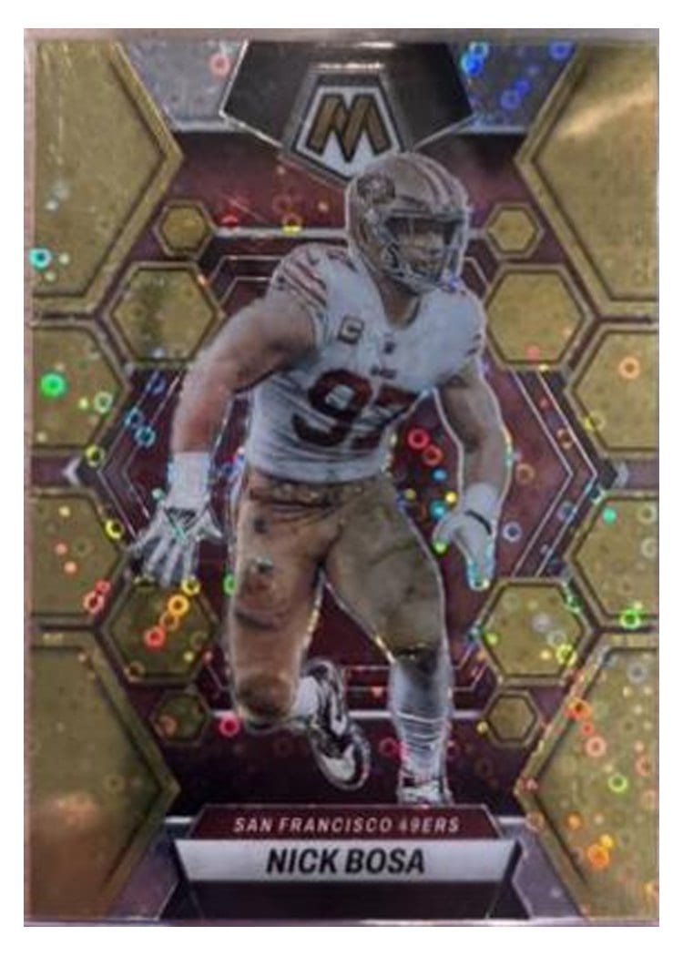2023 Panini Mosaic Base Set Nick Bosa #216 card