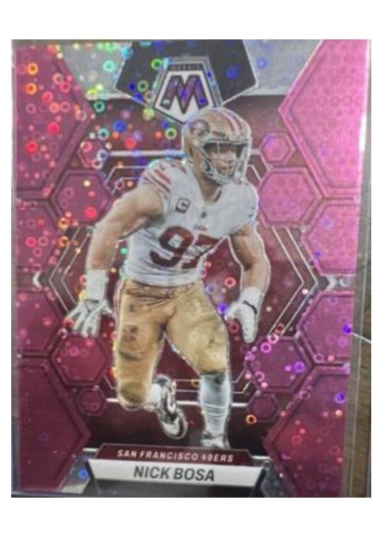 2023 Panini Mosaic Base Set Nick Bosa #216 card