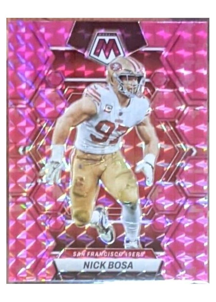 2023 Panini Mosaic Base Set Nick Bosa #216 card