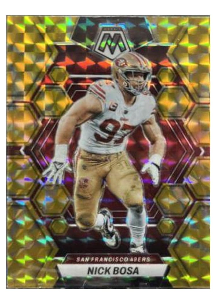 2023 Panini Mosaic Base Set Nick Bosa #216 card