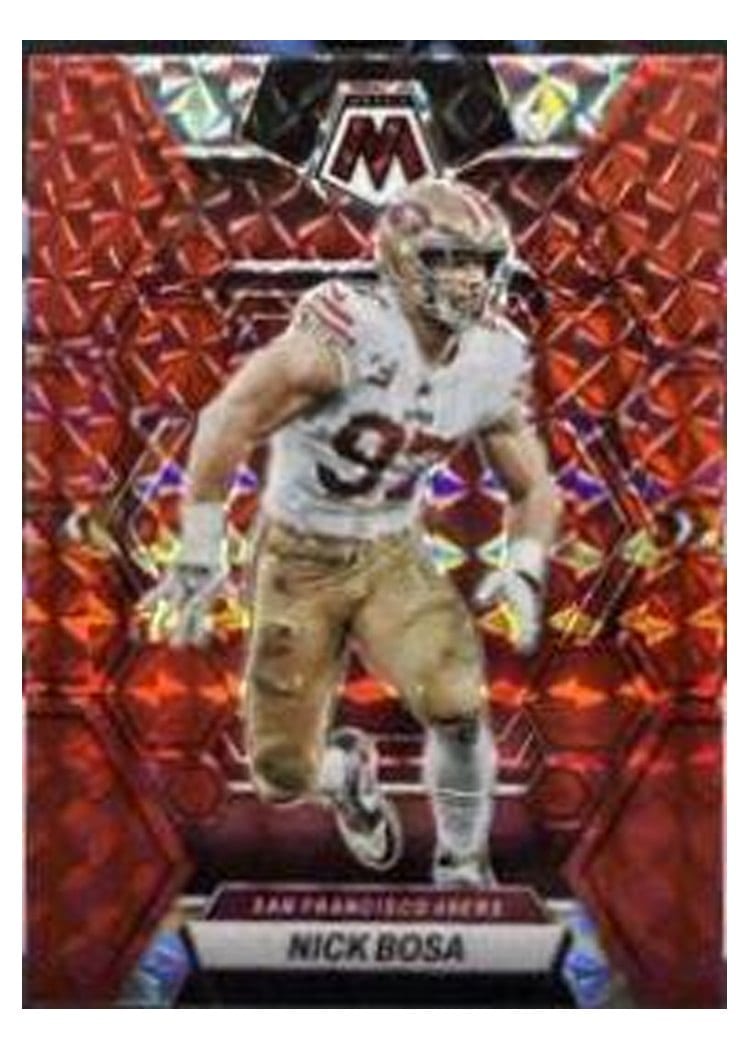 2023 Panini Mosaic Base Set Nick Bosa #216 card