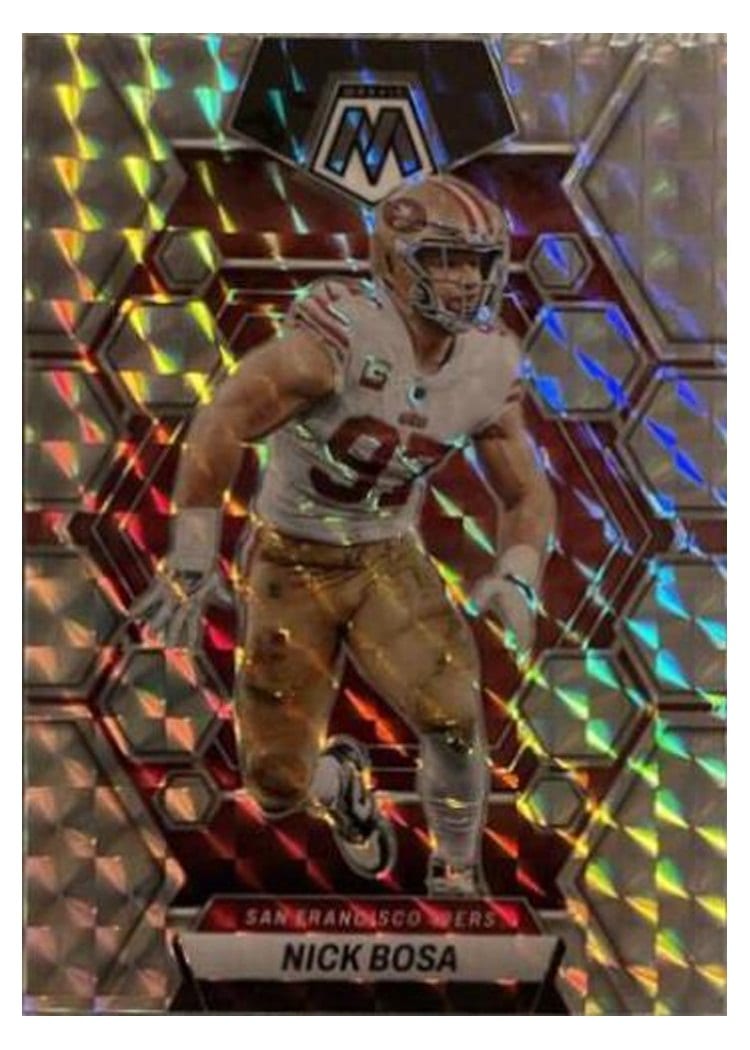 2023 Panini Mosaic Base Set Nick Bosa #216 card