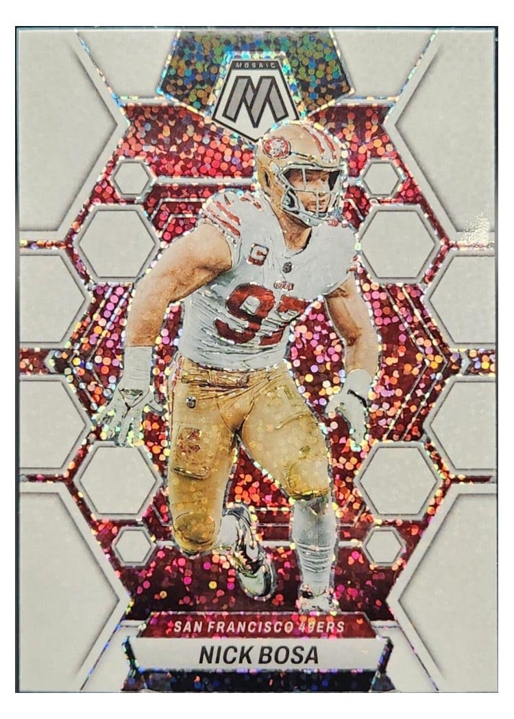 2023 Panini Mosaic Base Set Nick Bosa #216 card