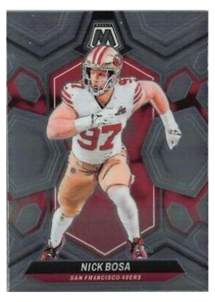 2024 Panini Mosaic Base Set Nick Bosa #195 card