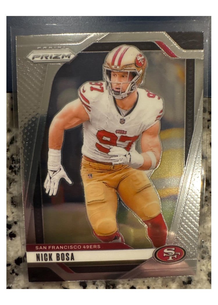 2024 Panini Prizm Base Set Nick Bosa #254 card