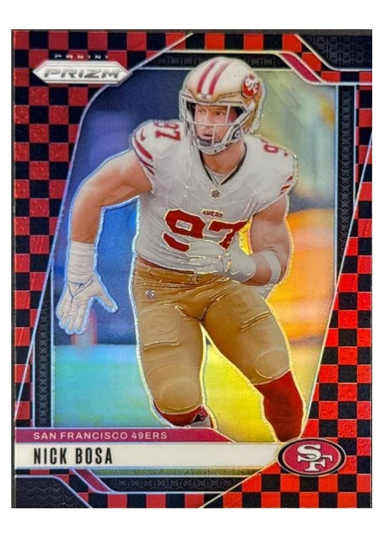2024 Panini Prizm Base Set Nick Bosa #254 card