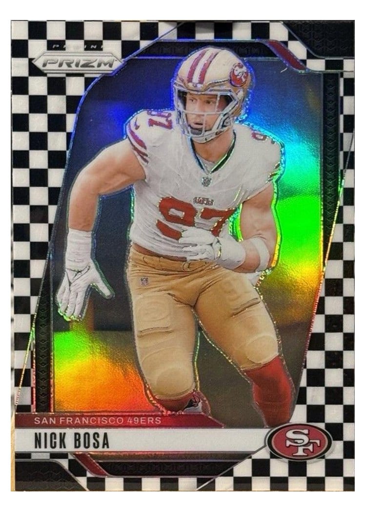 2024 Panini Prizm Base Set Nick Bosa #254 card