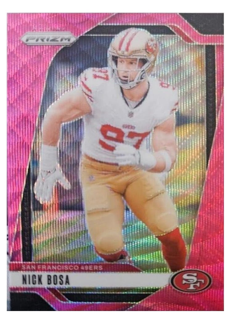 2024 Panini Prizm Base Set Nick Bosa #254 card