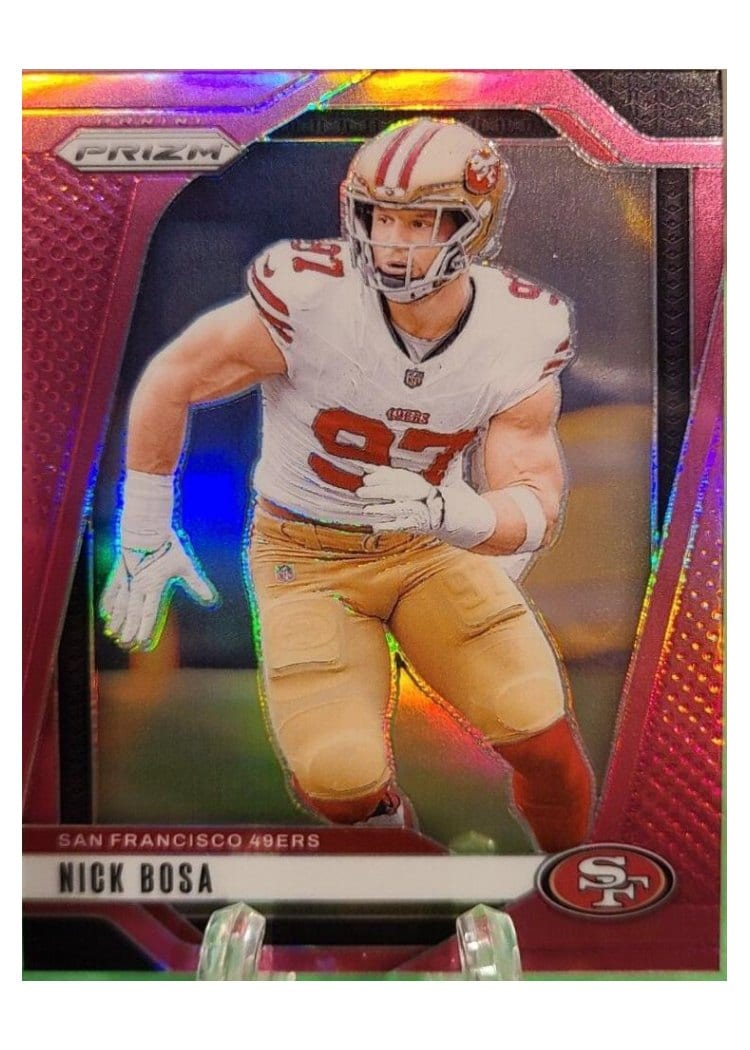 2024 Panini Prizm Base Set Nick Bosa #254 card