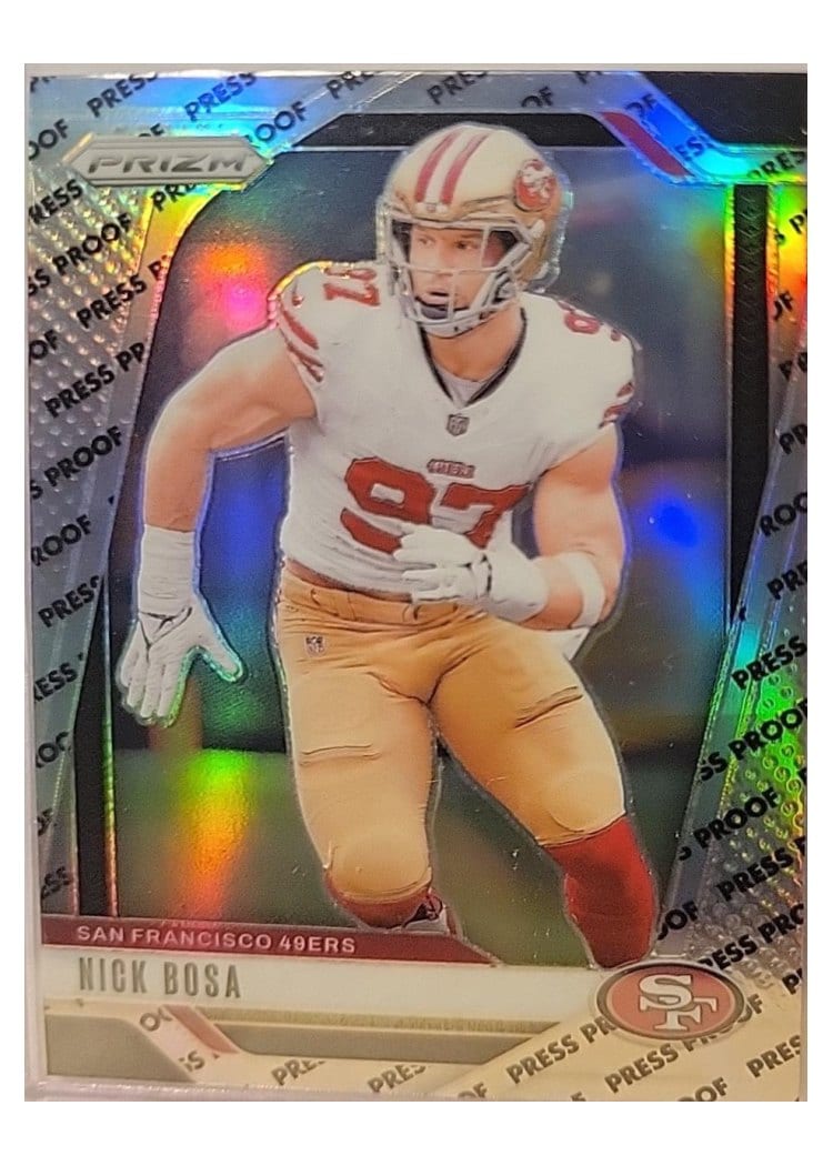 2024 Panini Prizm Base Set Nick Bosa #254 card