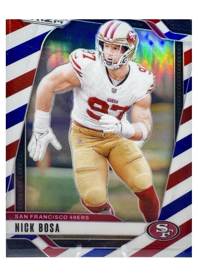 2024 Panini Prizm Base Set Nick Bosa #254 card