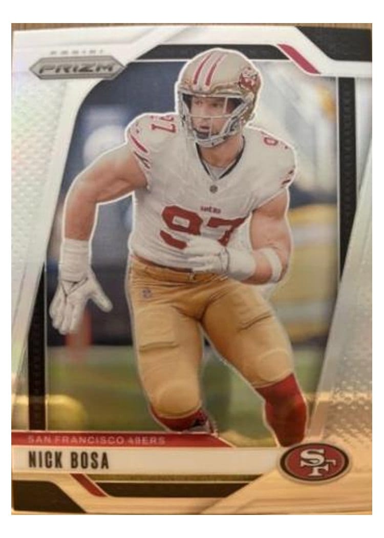 2024 Panini Prizm Base Set Nick Bosa #254 card
