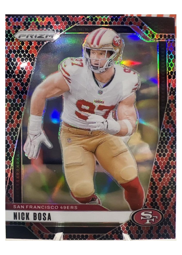 2024 Panini Prizm Base Set Nick Bosa #254 card