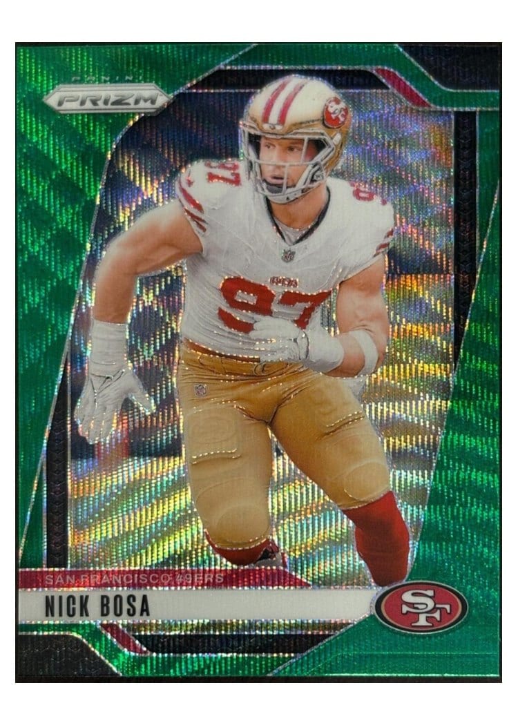 2024 Panini Prizm Base Set Nick Bosa #254 card