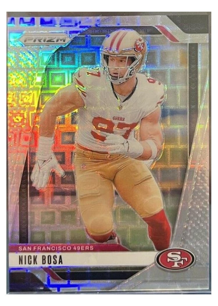 2024 Panini Prizm Base Set Nick Bosa #254 card