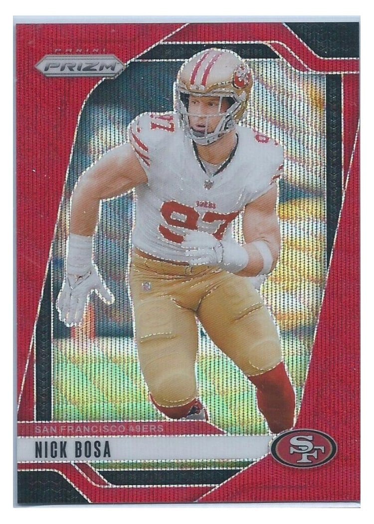 2024 Panini Prizm Base Set Nick Bosa #254 card