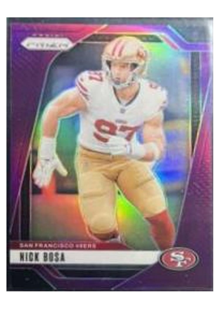 2024 Panini Prizm Base Set Nick Bosa #254 card