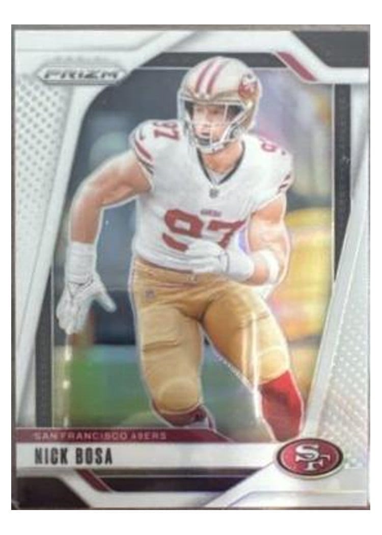 2024 Panini Prizm Base Set Nick Bosa #254 card
