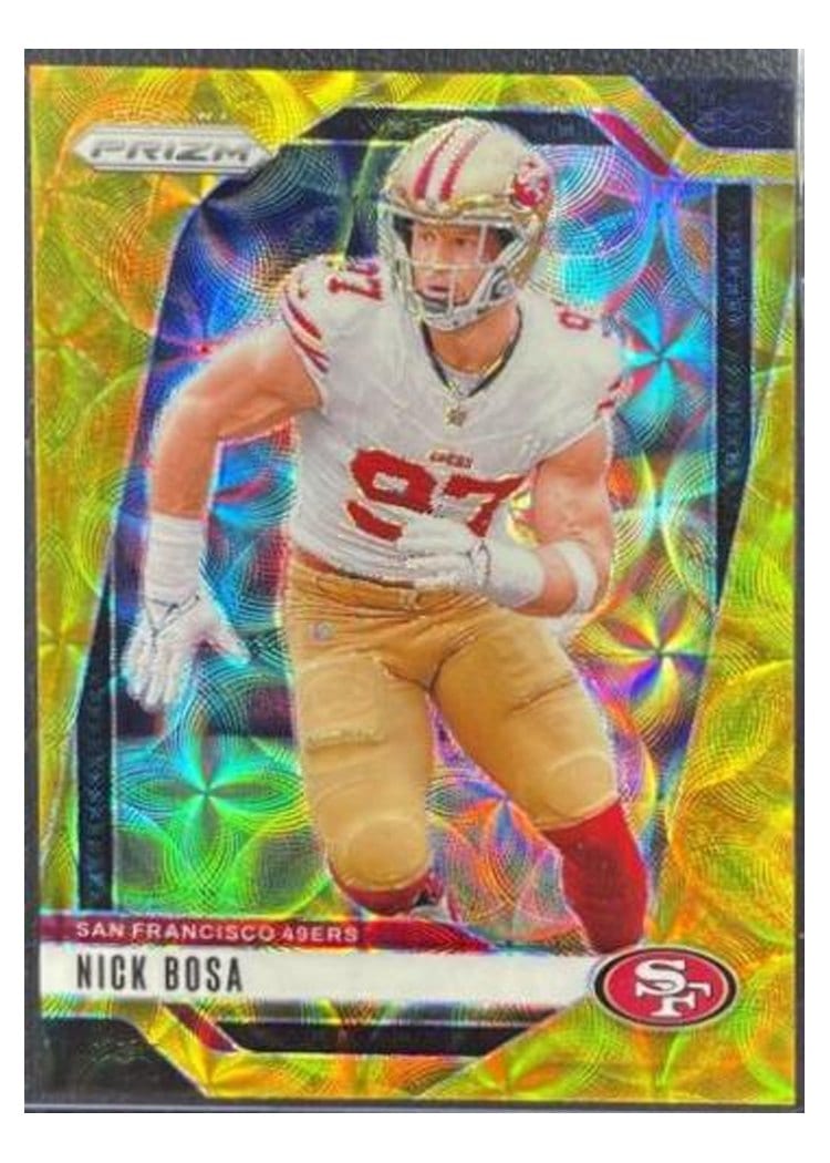 2024 Panini Prizm Base Set Nick Bosa #254 card