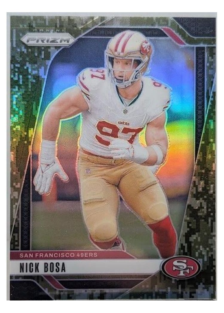2024 Panini Prizm Base Set Nick Bosa #254 card