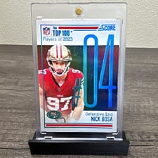 2024 Score Top 100 Nick Bosa #4 card