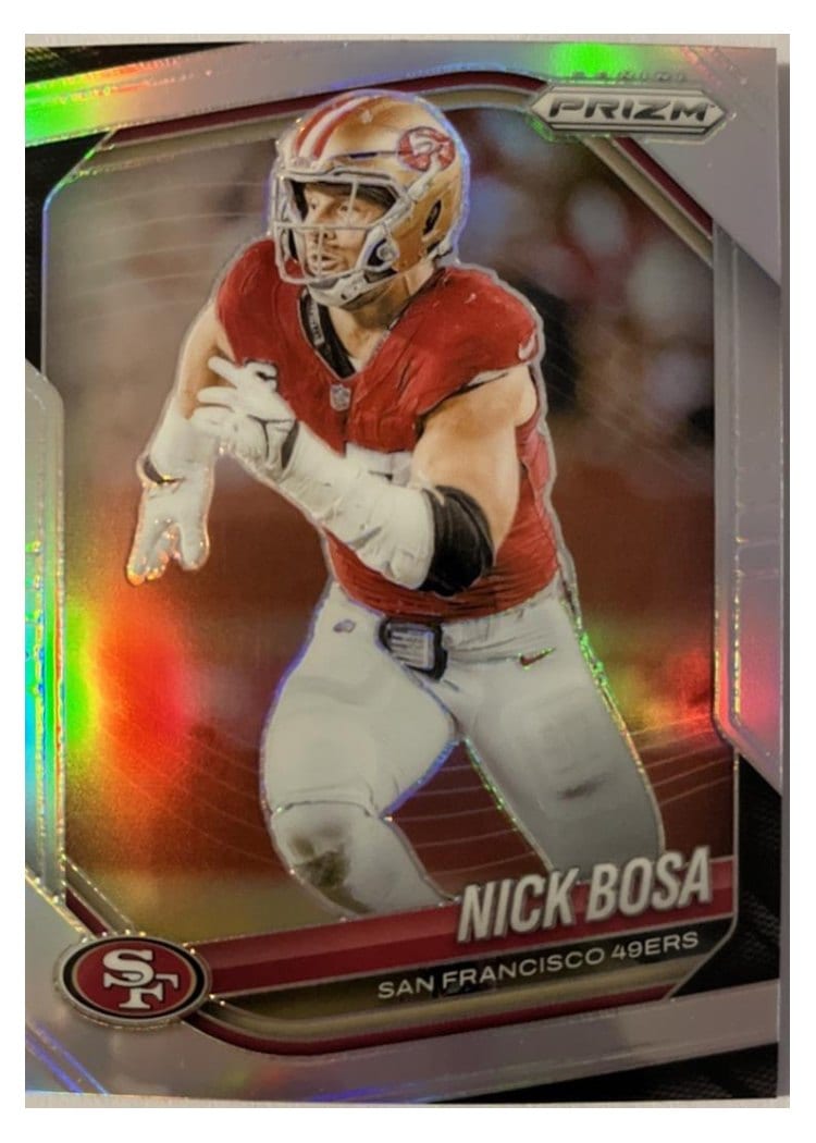2025 Panini Prizm Base Set Nick Bosa #219 card