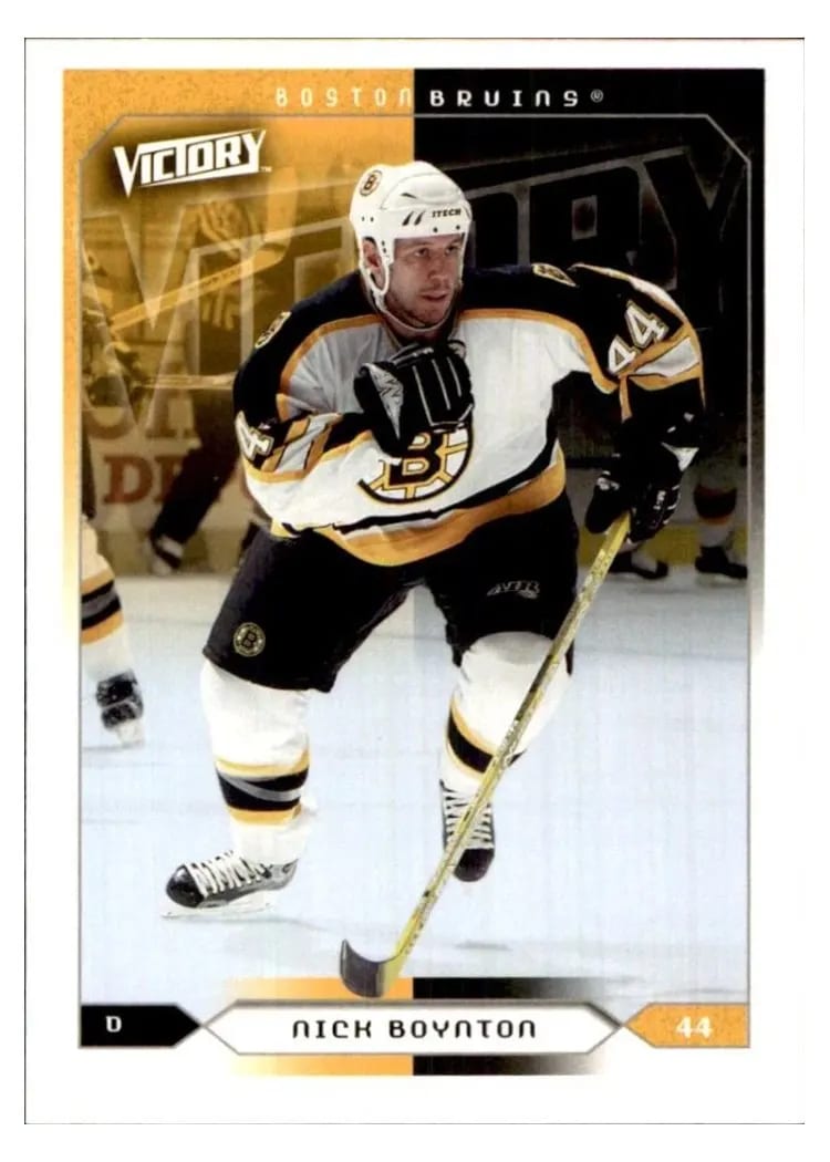 2005 Upper Deck Victory Nick Boynton #16 card