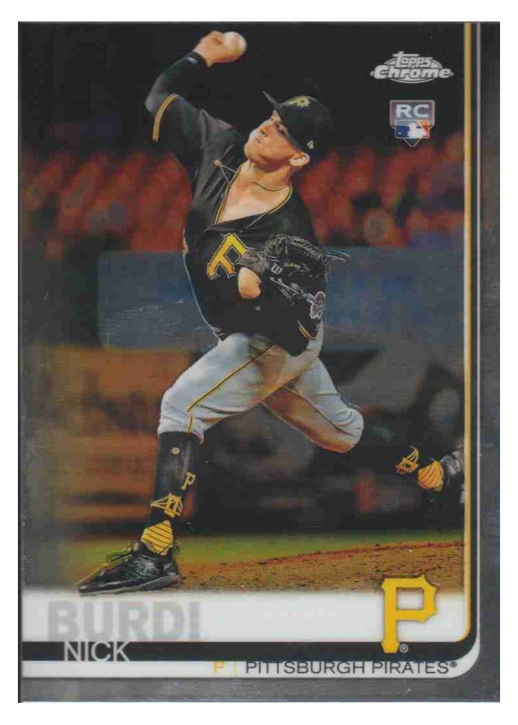 2019 Topps Chrome Base Set Nick Burdi #126 card
