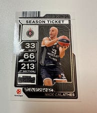 2025-26 Panini Contenders EuroLeague Base Season Ticket Nick Calathes #31 card