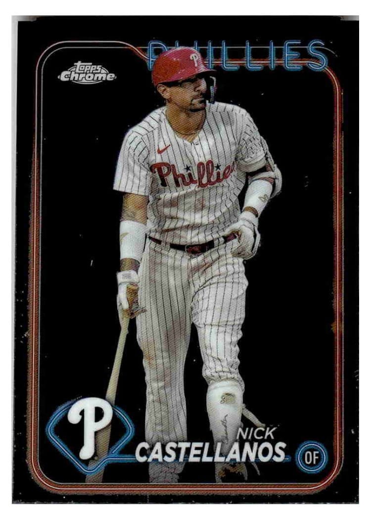 2024 Topps Chrome Base Set Nick Castellanos #219 card