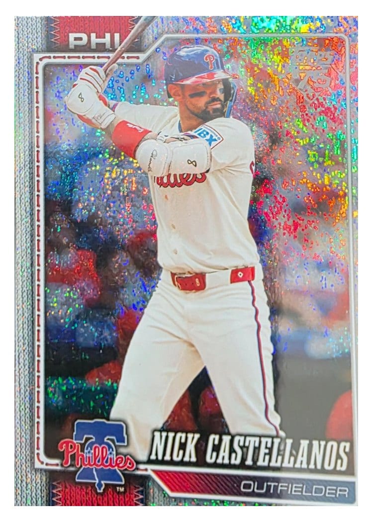 2026 Topps Base Set Nick Castellanos Holo #17 card
