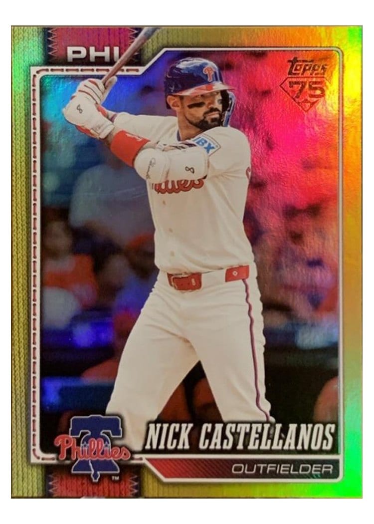 2026 Topps Base Set Nick Castellanos #17 card