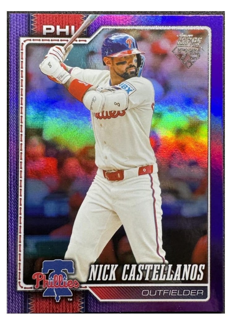 2026 Topps Base Set Nick Castellanos #17 card